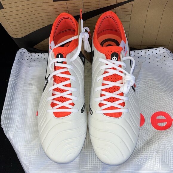 NEW Nike Legend 10 Elite SG PRO AC White Soccer Cleats DV4329 100 Size 8 - Picture 3 of 7